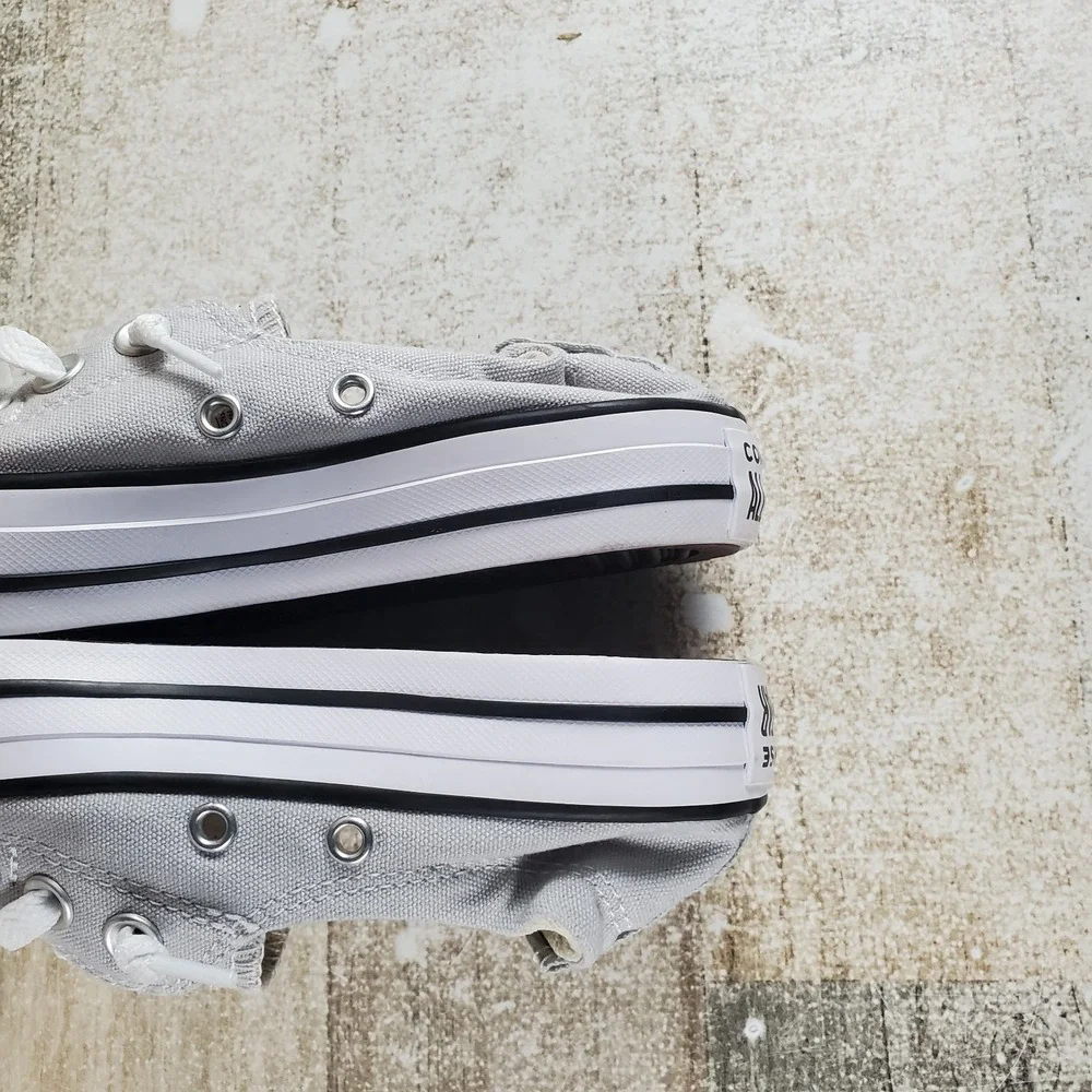 Converse Chuck Taylor All Star Shoreline Womens Shoes Sz 5 Cloud Gray Sneakers - Picture 6 of 12
